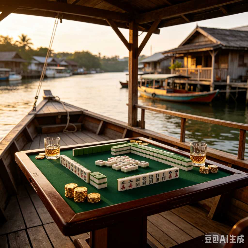 cedar wood mahjong tiles