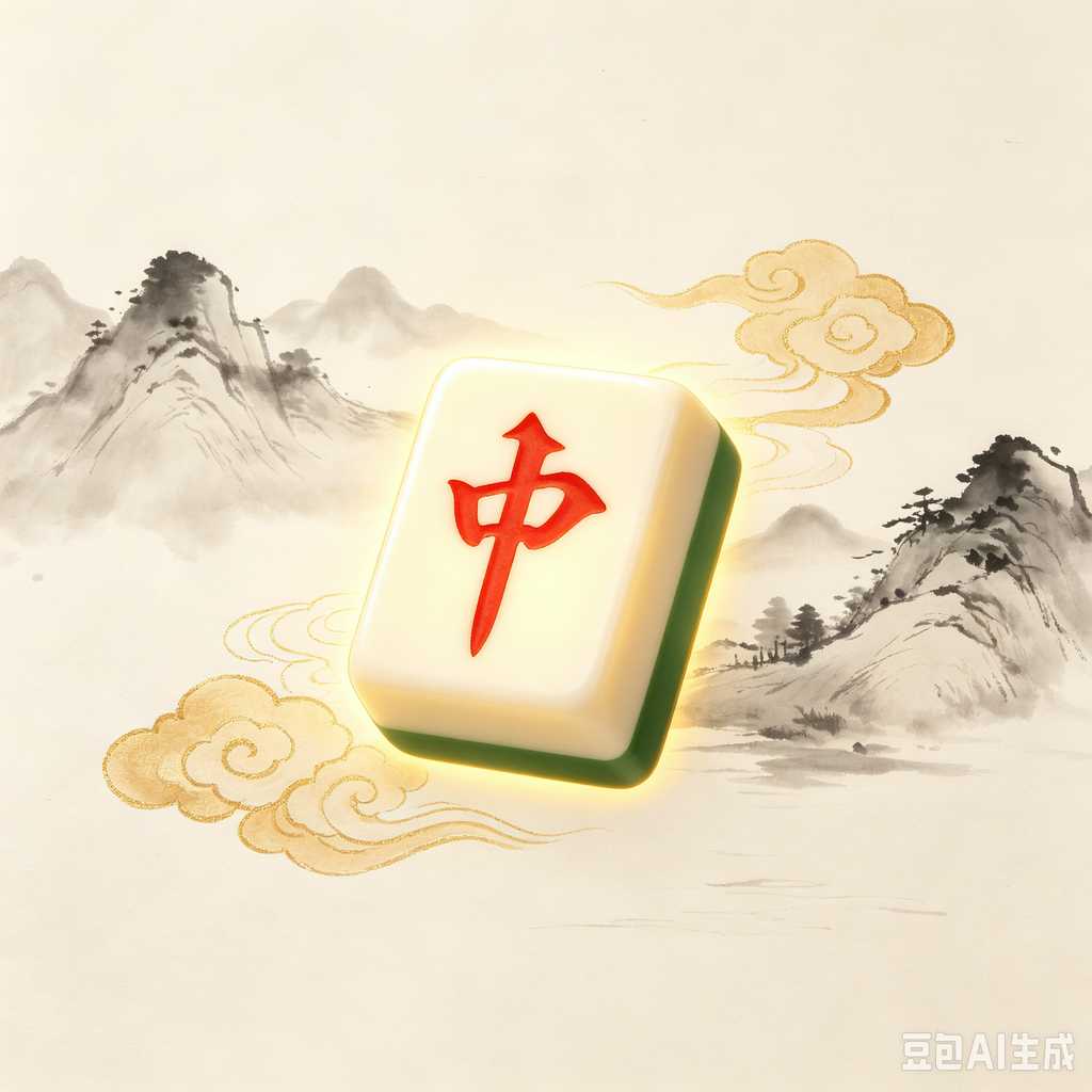 large print mahjong set